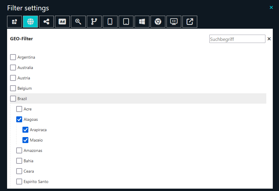 web analytics with data segmentation